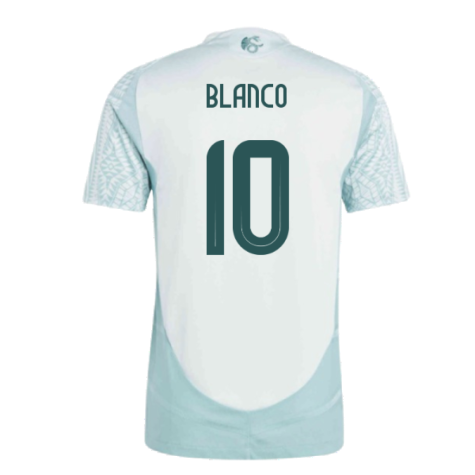 2024-2025 Mexico Authentic Away Shirt (BLANCO 10)