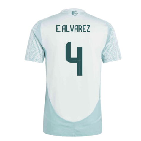 2024-2025 Mexico Authentic Away Shirt (E.ALVAREZ 4)
