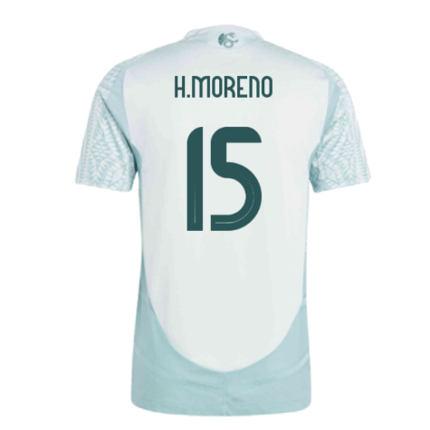 2024-2025 Mexico Authentic Away Shirt (H.MORENO 15)