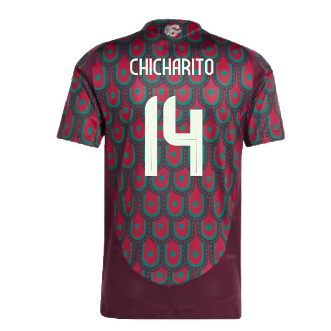 2024-2025 Mexico Authentic Home Shirt (CHICHARITO 14)