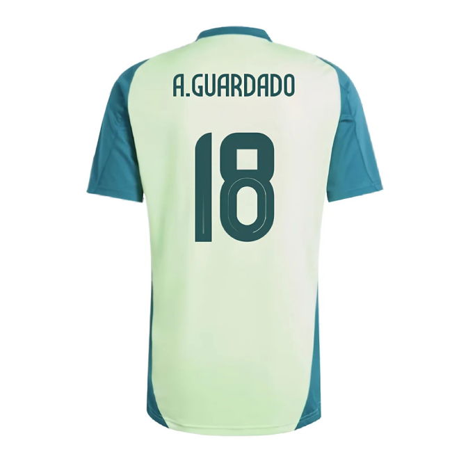 2024-2025 Mexico Training Jersey (Green) (A.GUARDADO 18)