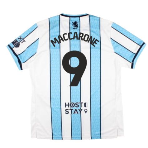 2024-2025 Middlesbrough Away Shirt (Maccarone 9)