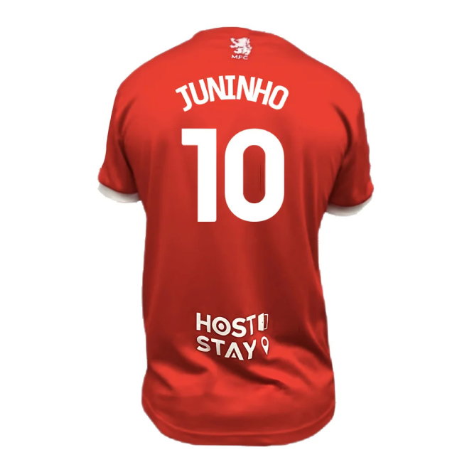 2024-2025 Middlesbrough Home Shirt (Juninho 10)