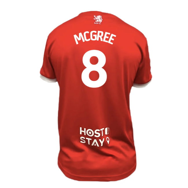 2024-2025 Middlesbrough Home Shirt (McGree 8)