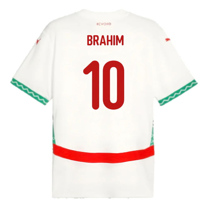 2024-2025 Morocco Away Shirt (Brahim 10)