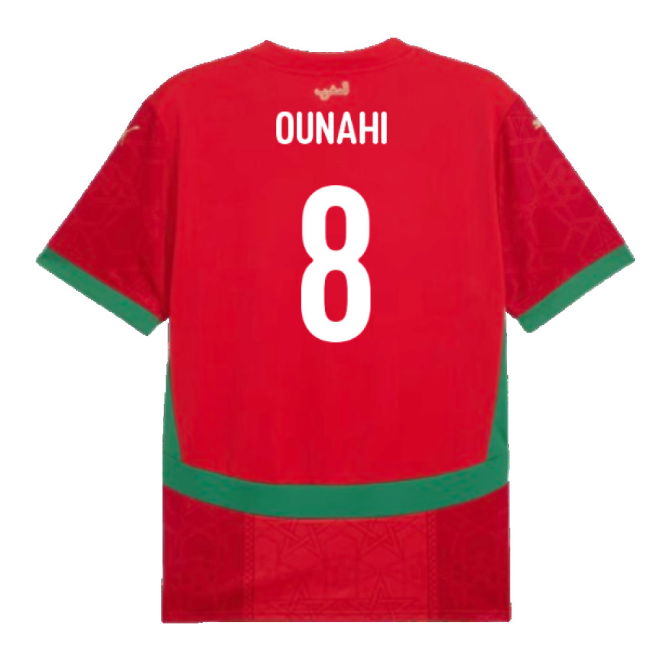 2024-2025 Morocco Home Shirt (Ounahi 8)