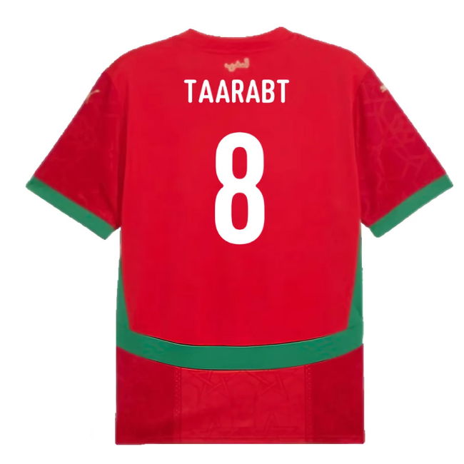 2024-2025 Morocco Home Shirt (Taarabt 8)