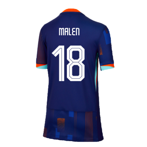 2024-2025 Netherlands Away Shirt (Kids) (Malen 18)