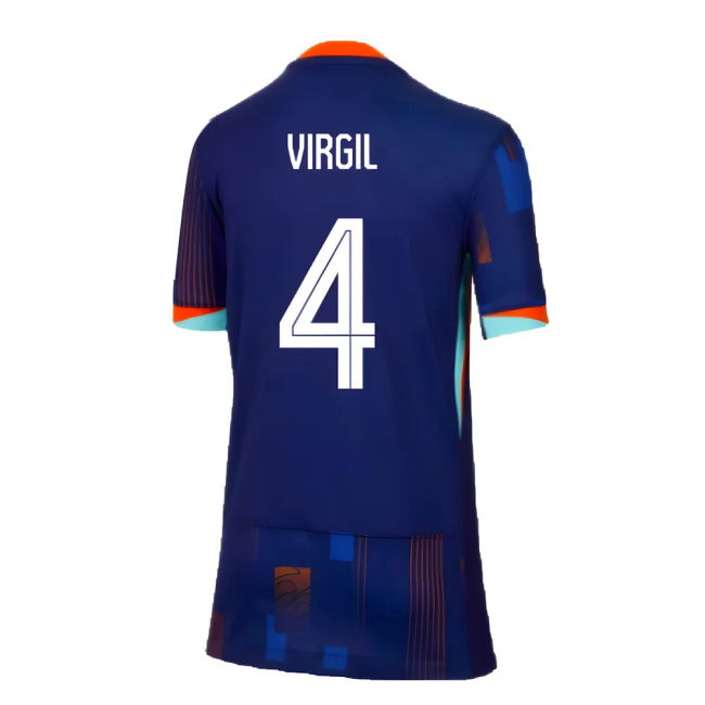 2024-2025 Netherlands Away Shirt (Kids) (Virgil 4)