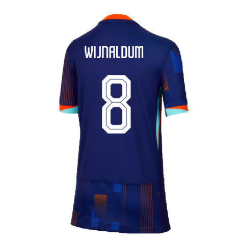 2024-2025 Netherlands Away Shirt (Kids) (Wijnaldum 8)