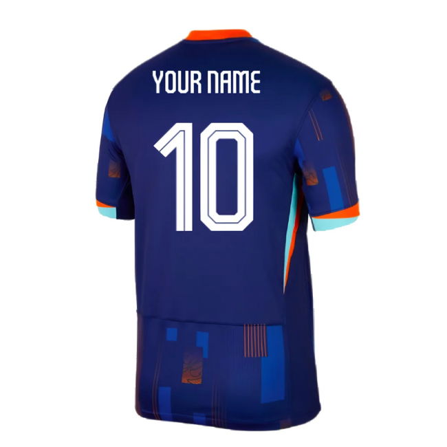 2024-2025 Netherlands Away Shirt (Your Name)