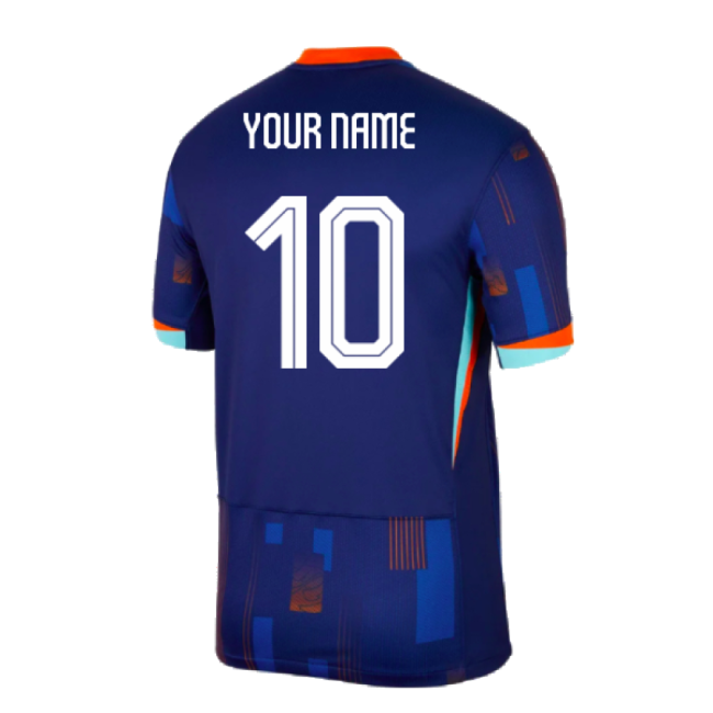 2024-2025 Netherlands Away Shirt (Your Name)