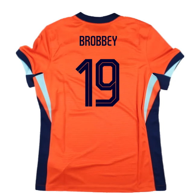 2024-2025 Netherlands Home Shirt (Womens) (Brobbey 19)
