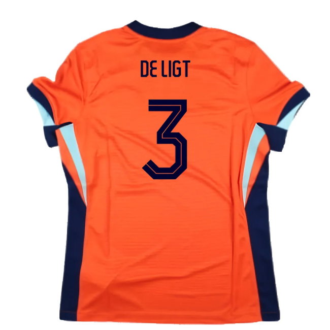 2024-2025 Netherlands Home Shirt (Womens) (De Ligt 3)