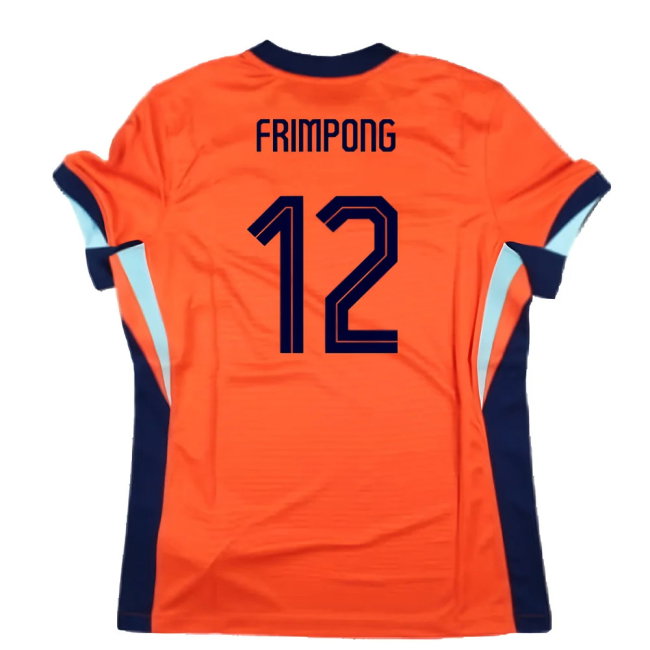 2024-2025 Netherlands Home Shirt (Womens) (Frimpong 12)