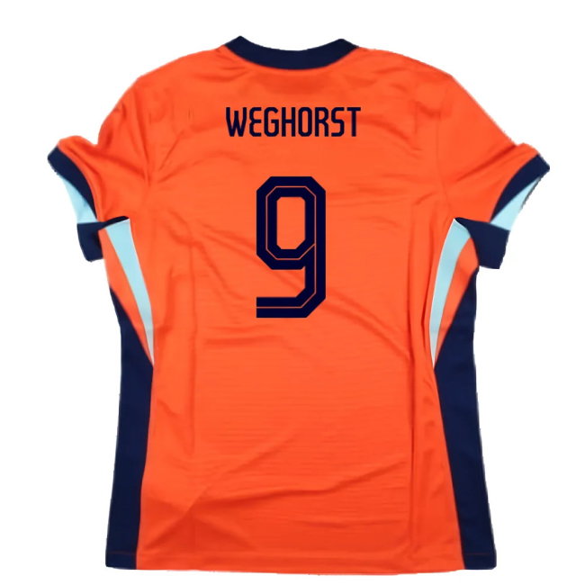 2024-2025 Netherlands Home Shirt (Womens) (Weghorst 9)