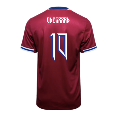 2024-2025 Norway Home Shirt (ODEGAARD 10)