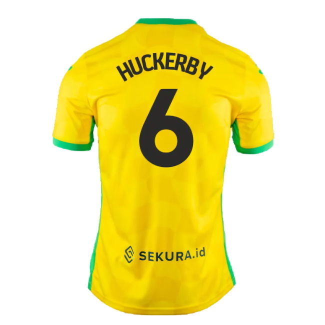 2024-2025 Norwich Home Shirt (Huckerby 6)
