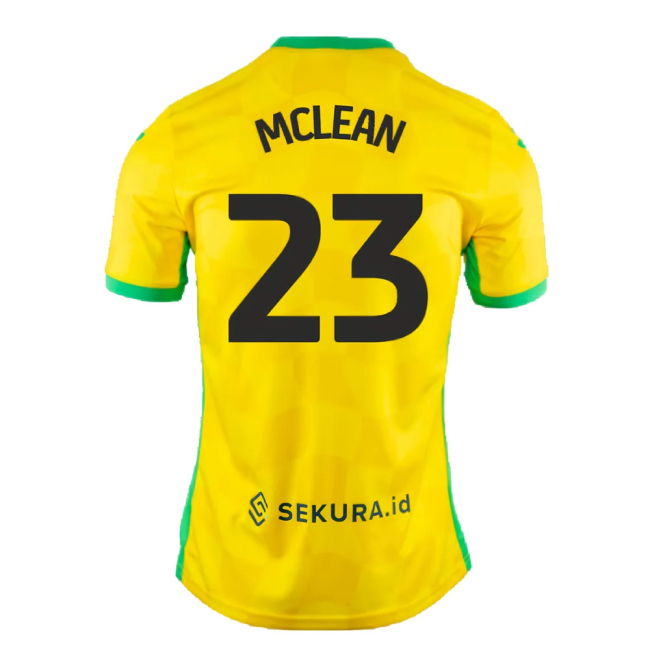 2024-2025 Norwich Home Shirt (McLean 23)