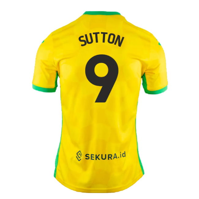 2024-2025 Norwich Home Shirt (Sutton 9)