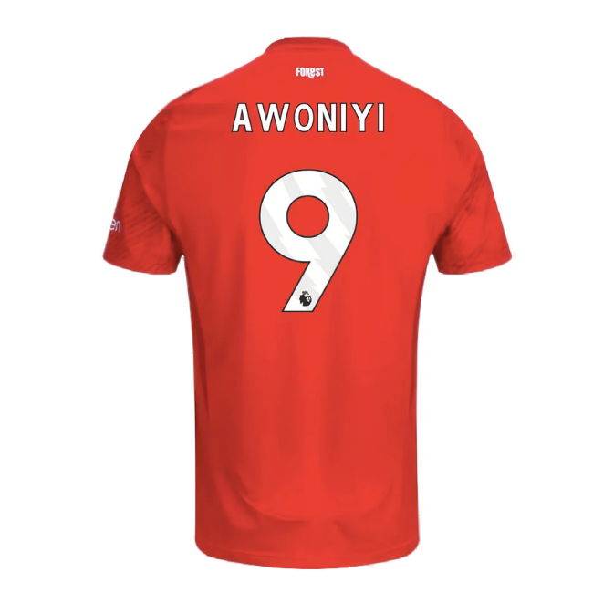 2024-2025 Nottingham Forest Home Shirt (Awoniyi 9)