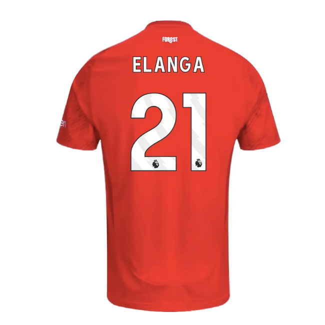 2024-2025 Nottingham Forest Home Shirt (Elanga 21)