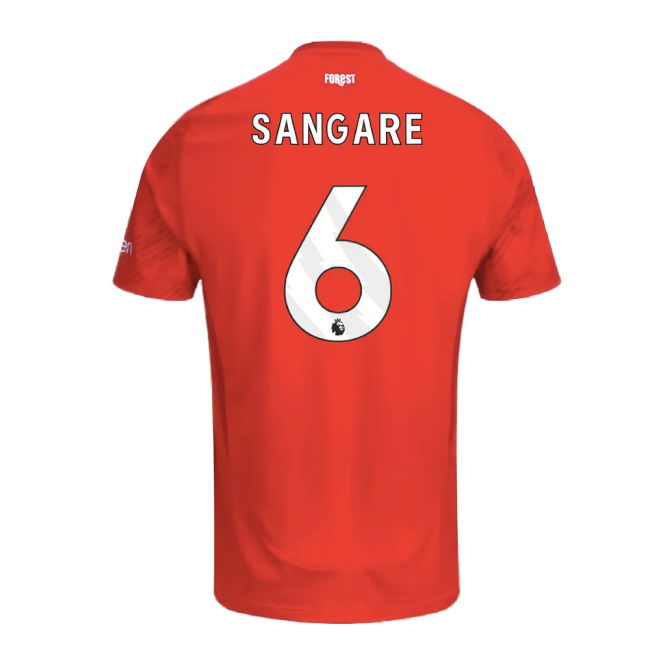 2024-2025 Nottingham Forest Home Shirt (Sangare 6)