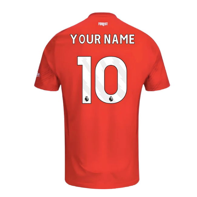 2024-2025 Nottingham Forest Home Shirt (Your Name)