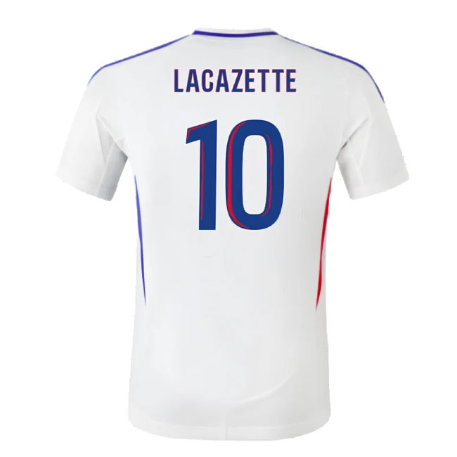 2024-2025 Olympique Lyon Home Shirt (Lacazette 10)