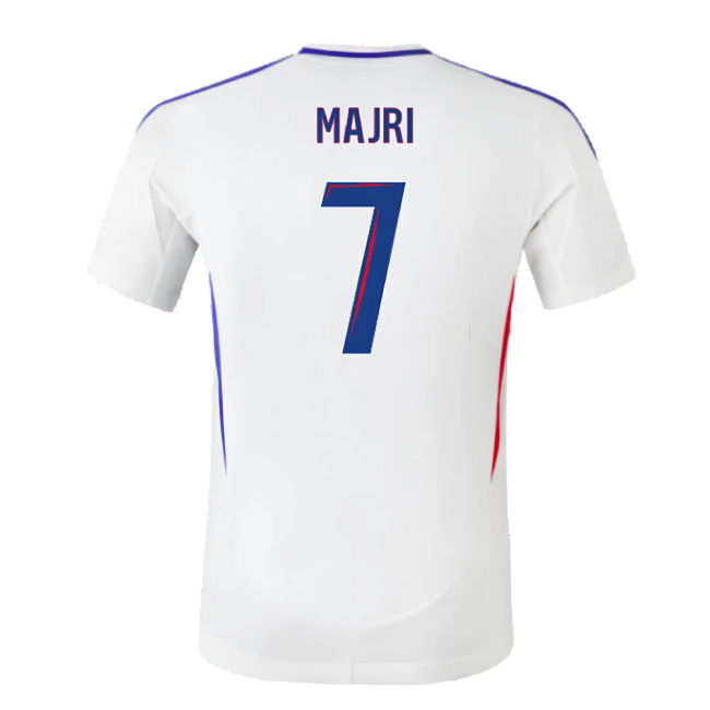 2024-2025 Olympique Lyon Home Shirt (Majri 7)