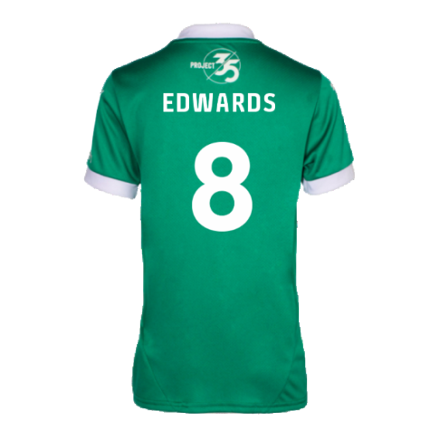 2024-2025 Plymouth Argyle Home Shirt (Kids) (Edwards 8)
