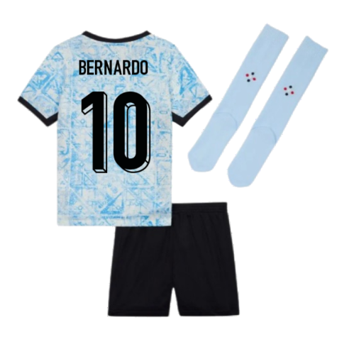 2024-2025 Portugal Away Mini Kit (Bernardo 10)