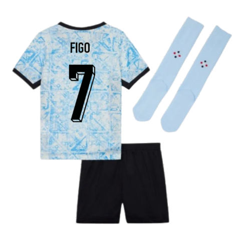 2024-2025 Portugal Away Mini Kit (Figo 7)