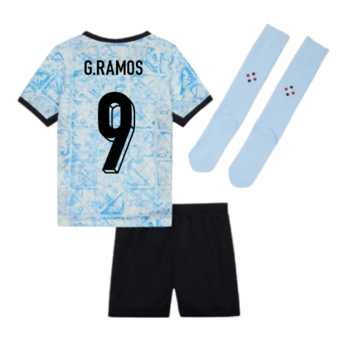 2024-2025 Portugal Away Mini Kit (G.Ramos 9)