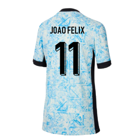2024-2025 Portugal Away Shirt (Kids) (Joao Felix 11)