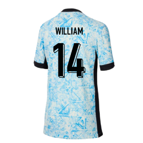 2024-2025 Portugal Away Shirt (Kids) (William 14)