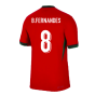2024-2025 Portugal Dri-Fit ADV Match Home Shirt (B.Fernandes 8)