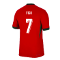 2024-2025 Portugal Dri-Fit ADV Match Home Shirt (Figo 7)