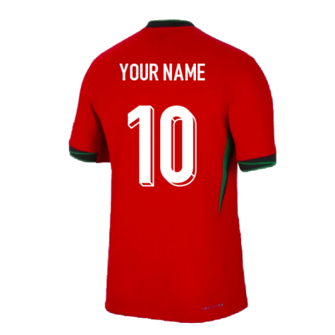2024-2025 Portugal Dri-Fit ADV Match Home Shirt (Your Name)