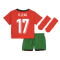 2024-2025 Portugal Home Baby Kit (R.Leao 17)