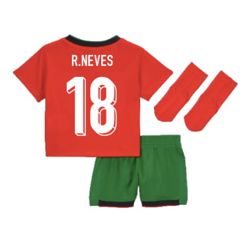 2024-2025 Portugal Home Baby Kit (R.Neves 18)