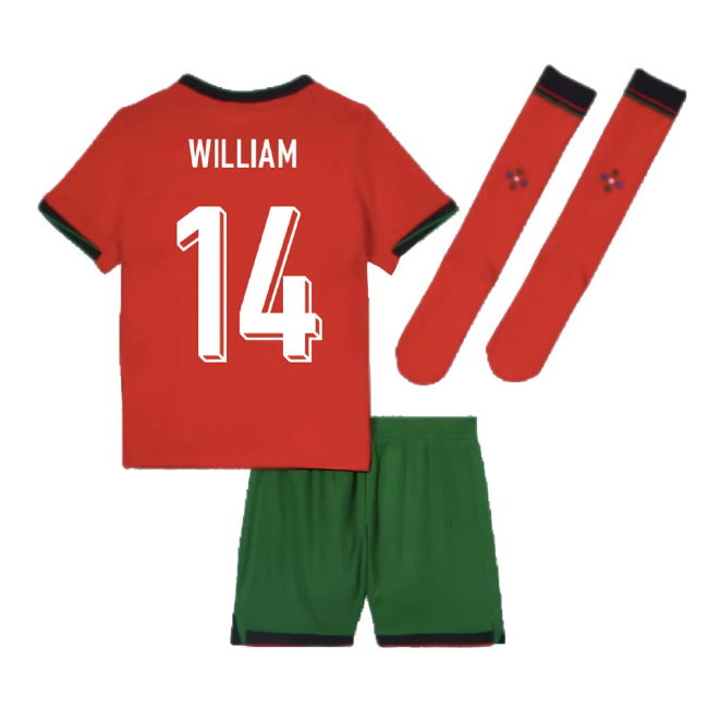 2024-2025 Portugal Home Mini Kit (William 14)