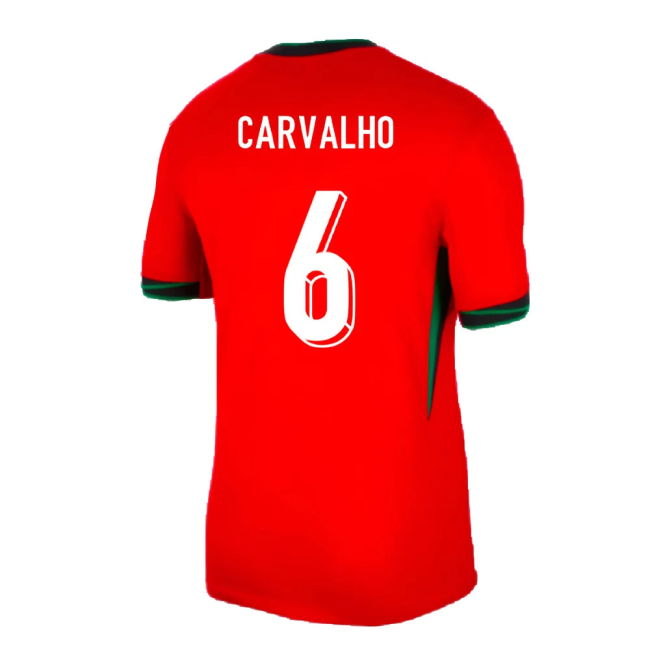 2024-2025 Portugal Home Shirt (Carvalho 6)