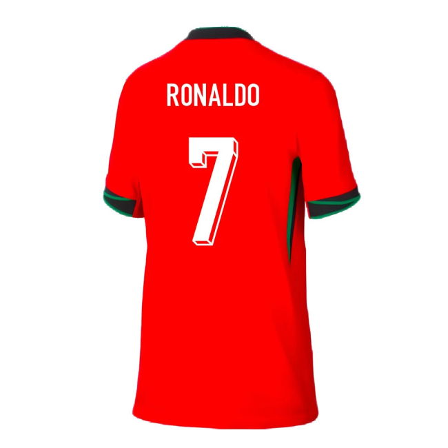 2024-2025 Portugal Home Shirt (Kids) (Ronaldo 7)