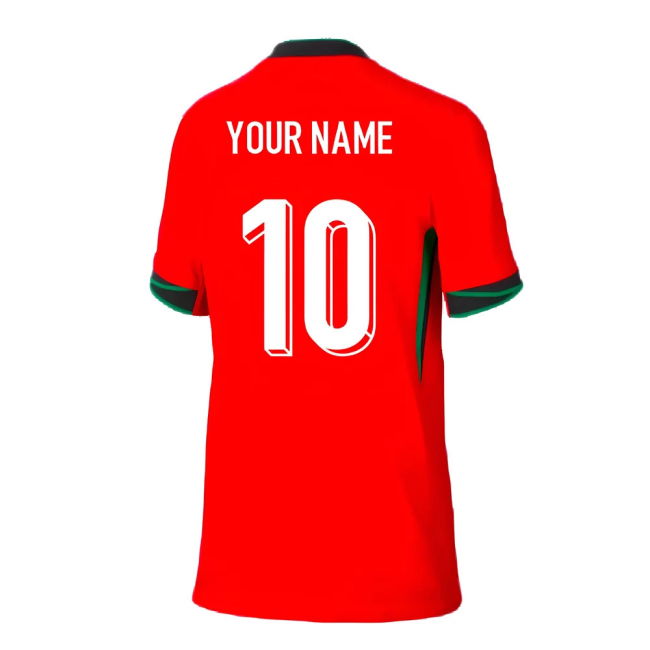 2024-2025 Portugal Home Shirt (Kids) (Your Name)