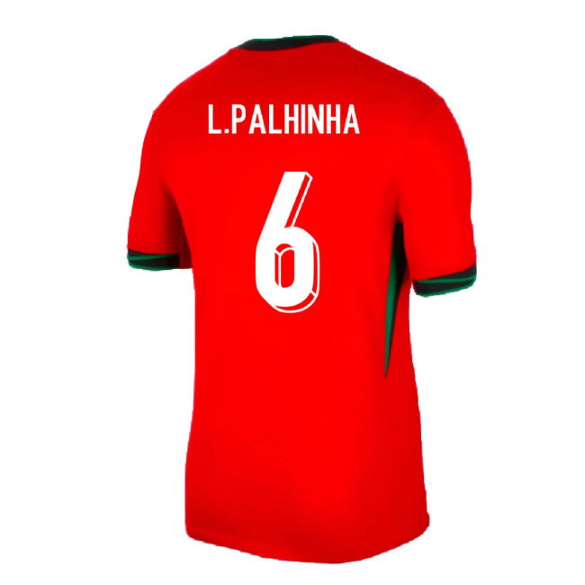 2024-2025 Portugal Home Shirt (J.Palhinha 6)