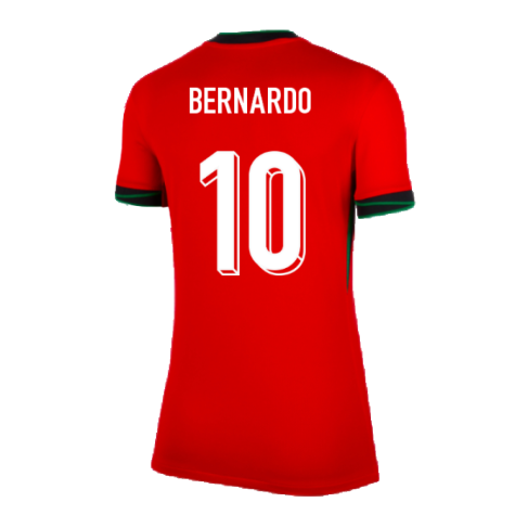 2024-2025 Portugal Home Shirt (Womens) (Bernardo 10)