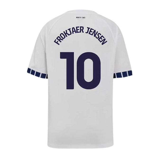 2024-2025 Preston Home Shirt (Kids) (Frokjaer Jensen 10)