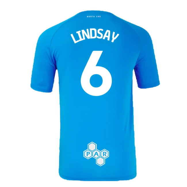 2024-2025 Preston North End Away Shirt (Lindsay 6)