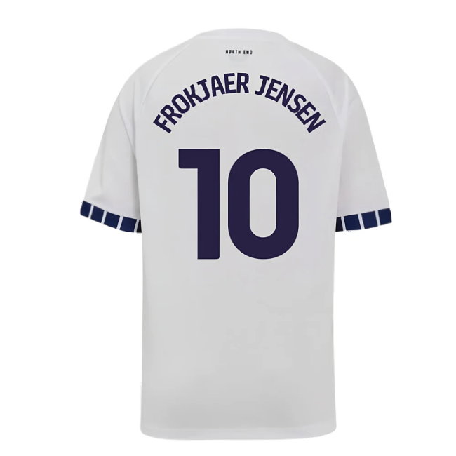 2024-2025 Preston North End Home Shirt (Kids) (Frokjaer Jensen 10)